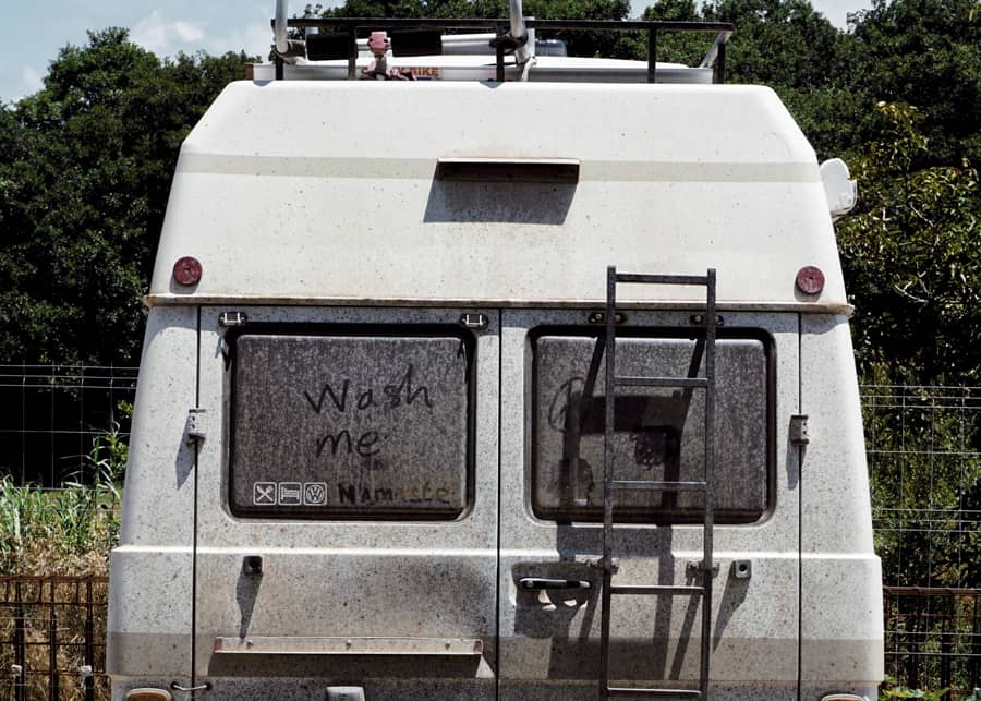 Commercial Vehicle Pressure Washing