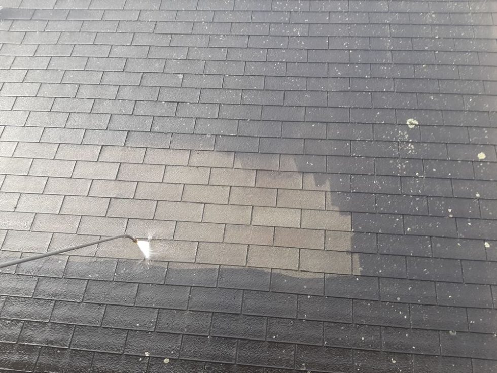 009 G Roof Pressure Washing Cleaning by ACME