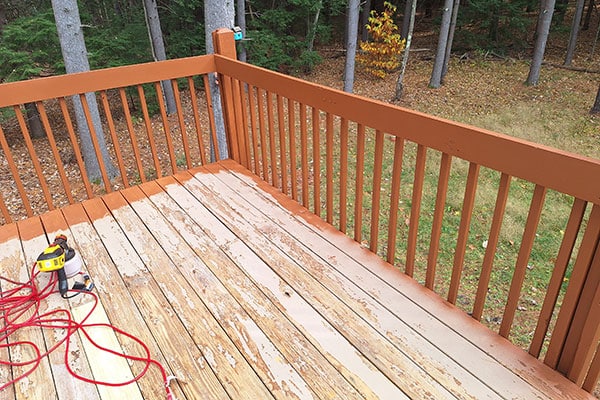 Deck Power Washing and Staining by ACME