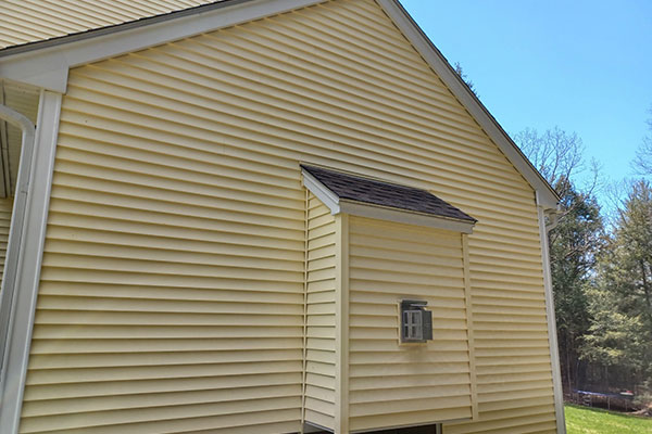 House Vinyl Siding Before Pressure Washing Cleaning by ACME