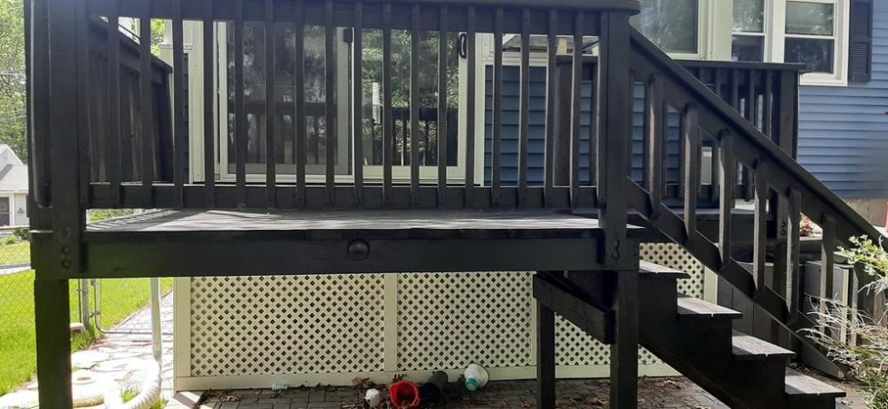 061 G Deck Pressure Washing Staining by ACME