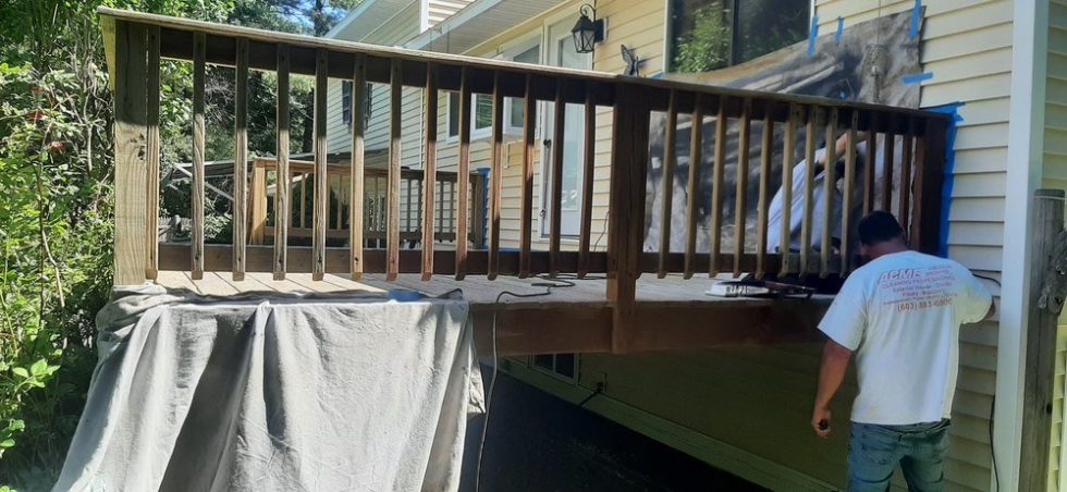 066 G Deck Pressure Washing Staining by ACME