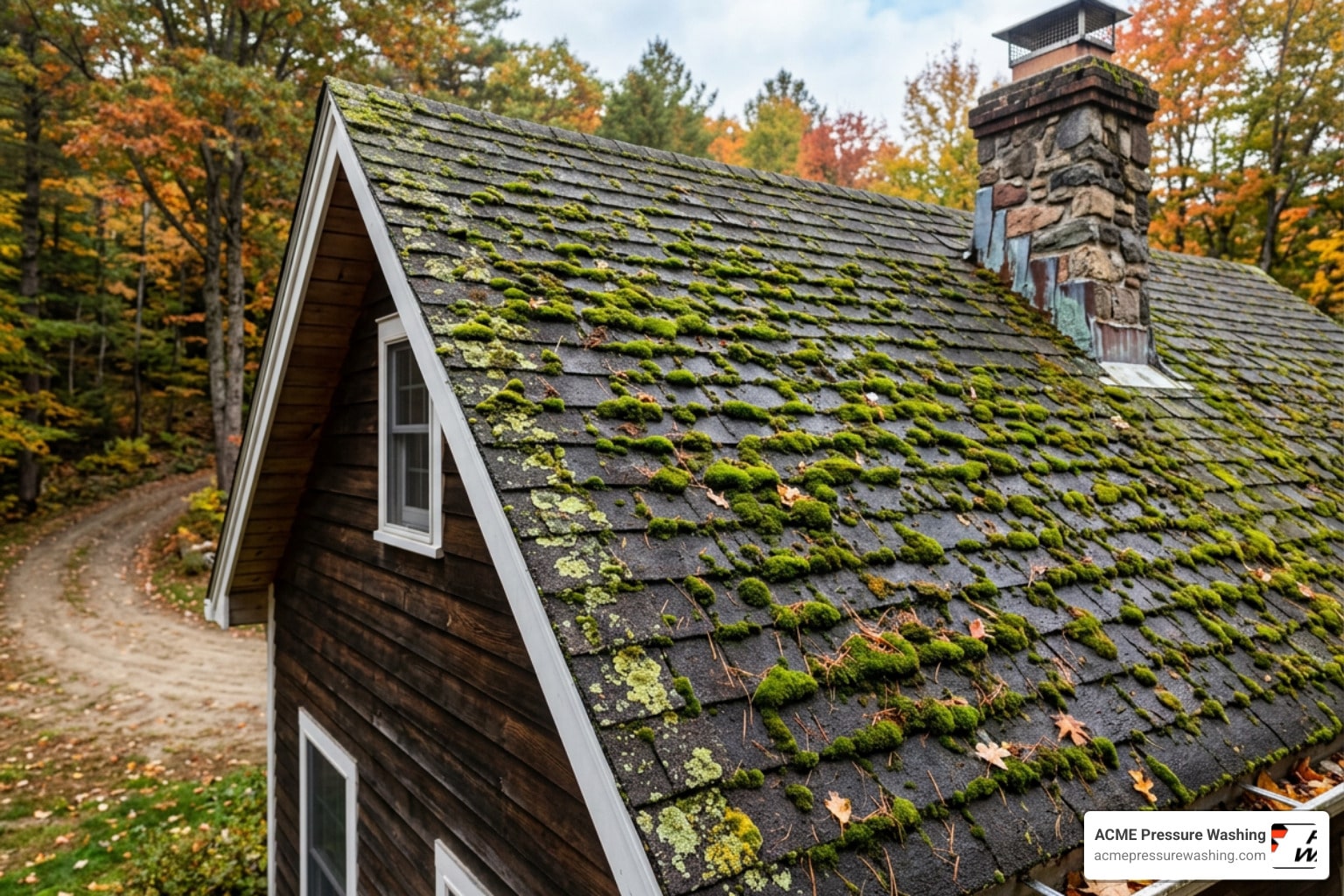Rolling in the Green? How to Safely Remove Moss Growth on Roof Shingles