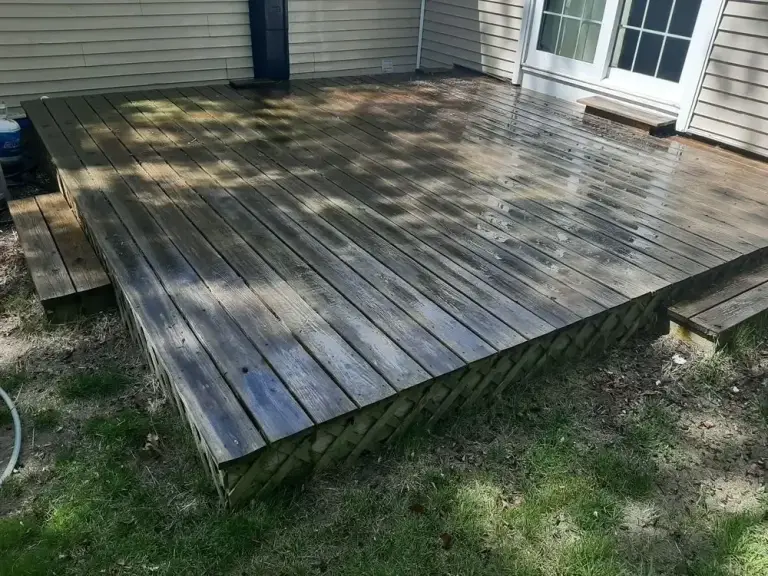 Deck Cleaning