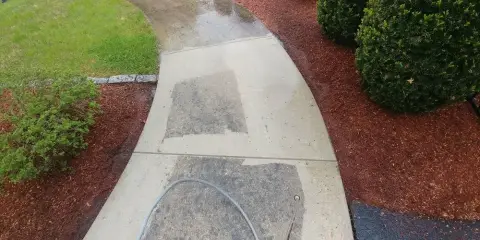 Patios & Walkways cleaning by ACME