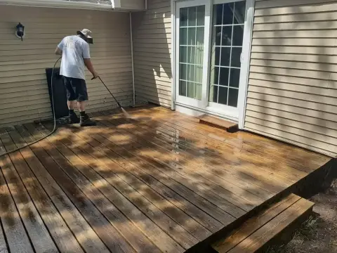 Deck cleaning by ACME