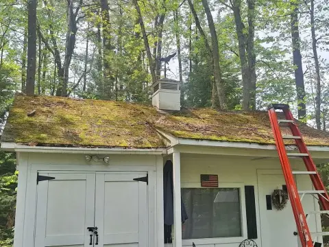 Roof cleaning by ACME