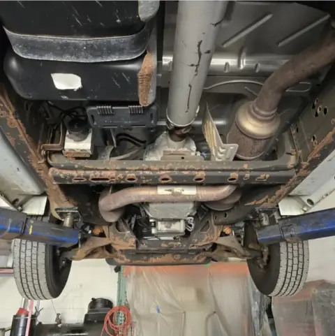 Oil Undercoating cleaning by ACME