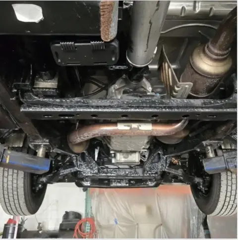 Oil Undercoating cleaning by ACME