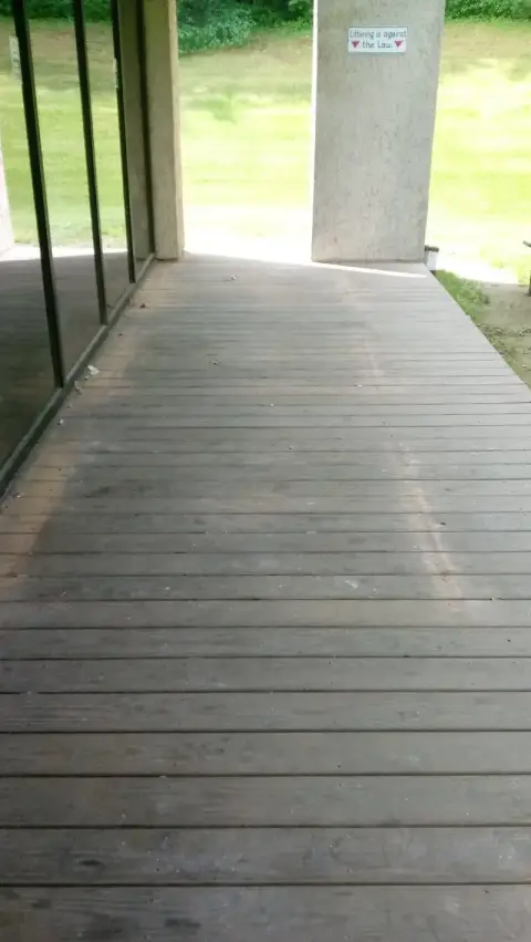 Deck cleaning by ACME