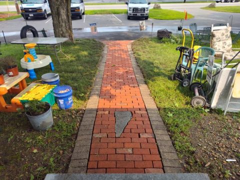 Patios & Walkways cleaning by ACME