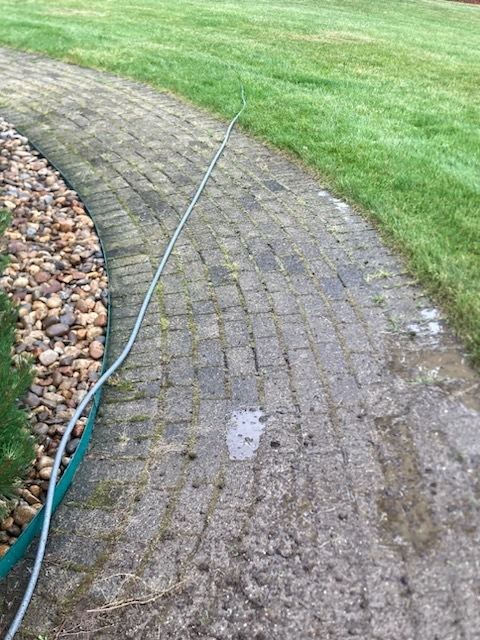 Patios & Walkways cleaning by ACME